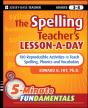 Spelling Teacher'S Lesson-A-Day - Preview