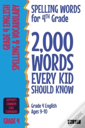 Spelling Words For 4th Grade
