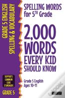 Spelling Words For 5th Grade