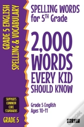 Spelling Words For 5th Grade
