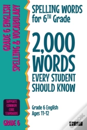 Spelling Words For 6th Grade