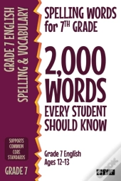 Spelling Words For 7th Grade