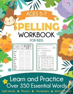 Capa do artigo Spelling Workbook For Kids Ages 5-7