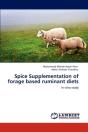 Spice Supplementation Of Forage Based Ruminant Diets - Preview