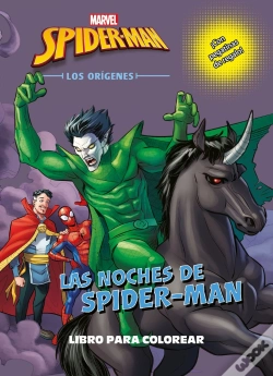Capa do artigo Spider-Man. Los Orígenes. Las Noches De Spider-Man. Libro Para Colorear