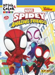 Spiderman And Friends Stick & Color