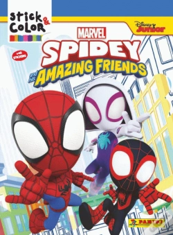 Capa do artigo Spiderman And Friends Stick & Color