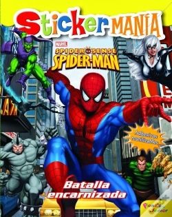Capa do artigo Spiderman. Stickermania 1