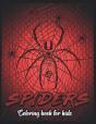Spiders Coloring Book For Kids. - Preview