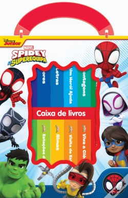 Capa do artigo Spidey e a Sua Superequipa - Caixa de Livros