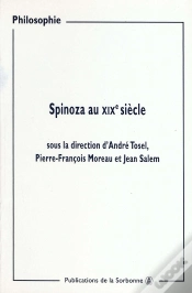 Capa do artigo Spinoza Au Xixe Siècle