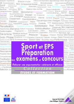 Capa do artigo Sport Et Eps - Préparations Aux Examens Et Concourselaborer Une Argumentation Cohérente Et Efficace