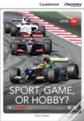 Sport, Game Or Hobby? Low Intermediate Book With Online Access
