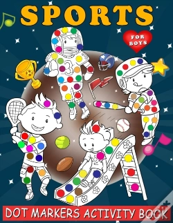 Capa do artigo Sports Dot Markers Activity Book For Boys