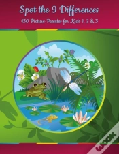 Capa do artigo Spot The 9 Differences - 150 Picture Puzzles For Kids 1, 2 & 3