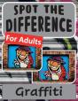 Spot The Difference Book For Adults - Graffiti - Preview