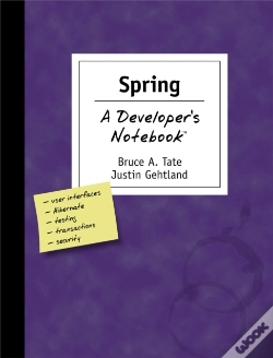 Capa do artigo Spring: A Developer'S Notebook