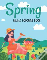 Spring Adults Coloring Book