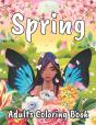 Spring Adults Coloring Book - Preview