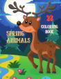 Spring Animals Coloring Book - Preview