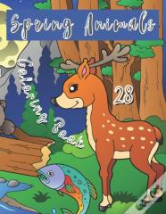 Spring Animals Coloring Book