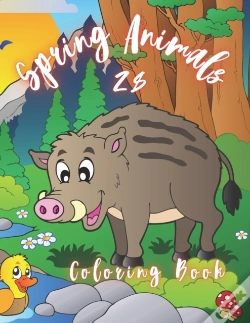 Capa do artigo Spring Animals Coloring Book