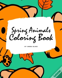 Capa do artigo Spring Animals Coloring Book For Children (8x10 Coloring Book / Activity Book)