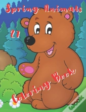 Spring Animals Coloring Book