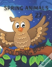 Spring Animals Coloring Book