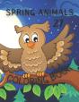 Spring Animals Coloring Book - Preview