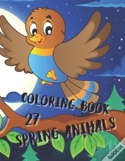 Capa do artigo Spring Animals Coloring Book
