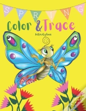 Spring Color & Trace Activity Book