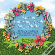 Spring Coloring Book For Adults