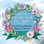 Spring Coloring Book For Adults
