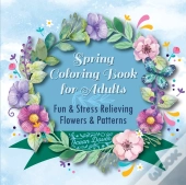 Spring Coloring Book For Adults