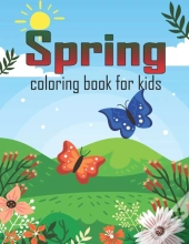 Spring Coloring Book For Kids