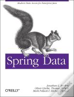 Spring Data: The Definitive Guide
