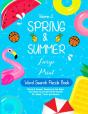 Spring & Summer Word Search Puzzle Book - Preview