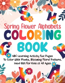 Capa do artigo Spring Flower Alphabets Coloring Book