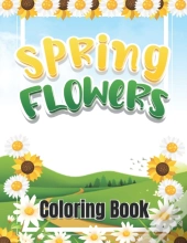 Spring Flowers Coloring Book