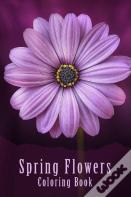 Spring Flowers Coloring Book