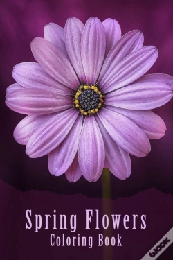 Capa do artigo Spring Flowers Coloring Book