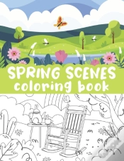Capa do artigo Spring Scenes Coloring Book