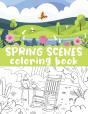 Spring Scenes Coloring Book - Preview