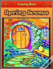 Capa do artigo Spring Scenes Coloring Book