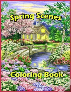 Capa do artigo Spring Scenes Coloring Book