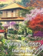 Capa do artigo Spring Scenes Coloring Book