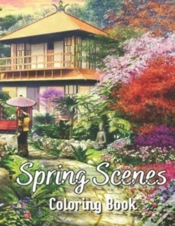 Capa do artigo Spring Scenes Coloring Book