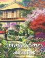 Spring Scenes Coloring Book - Preview