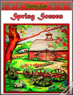 Capa do artigo Spring Scenes Coloring Book